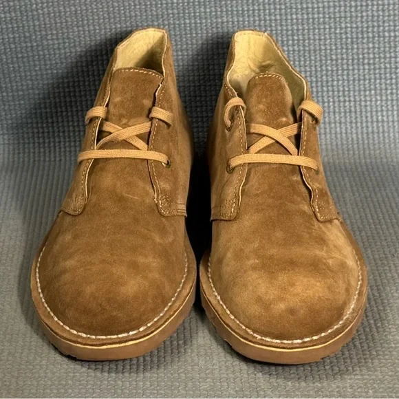 L.L. Bean Women’s Stonington Chukka Boots Tan Suede Size 11 - Picture 3 of 9